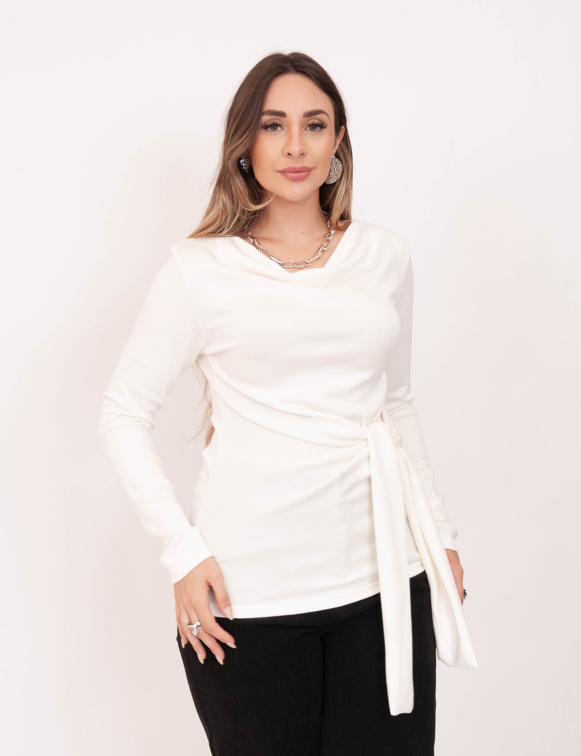 Blusa Deise Amarração Off