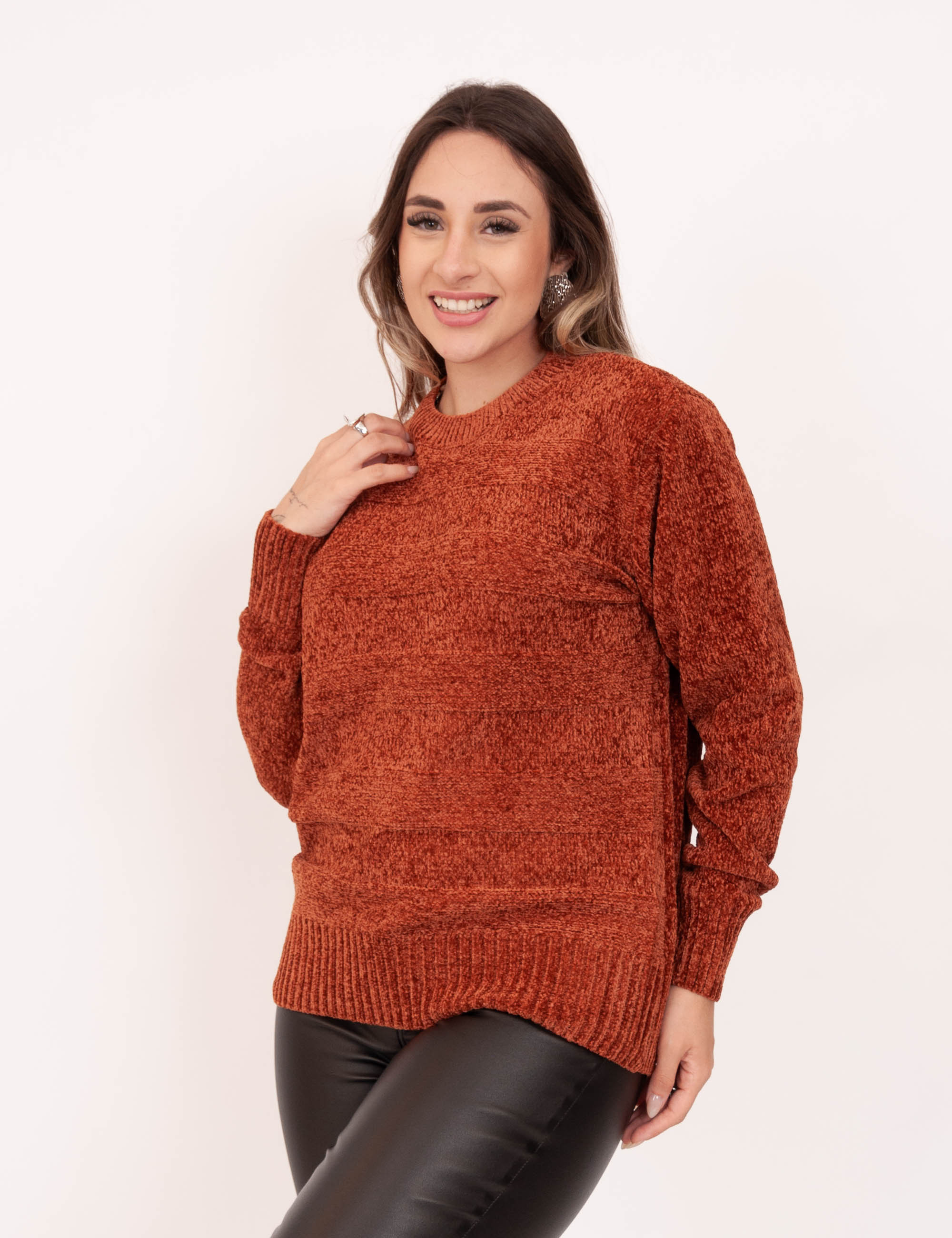 Tricot Deise Mousse Caramelo