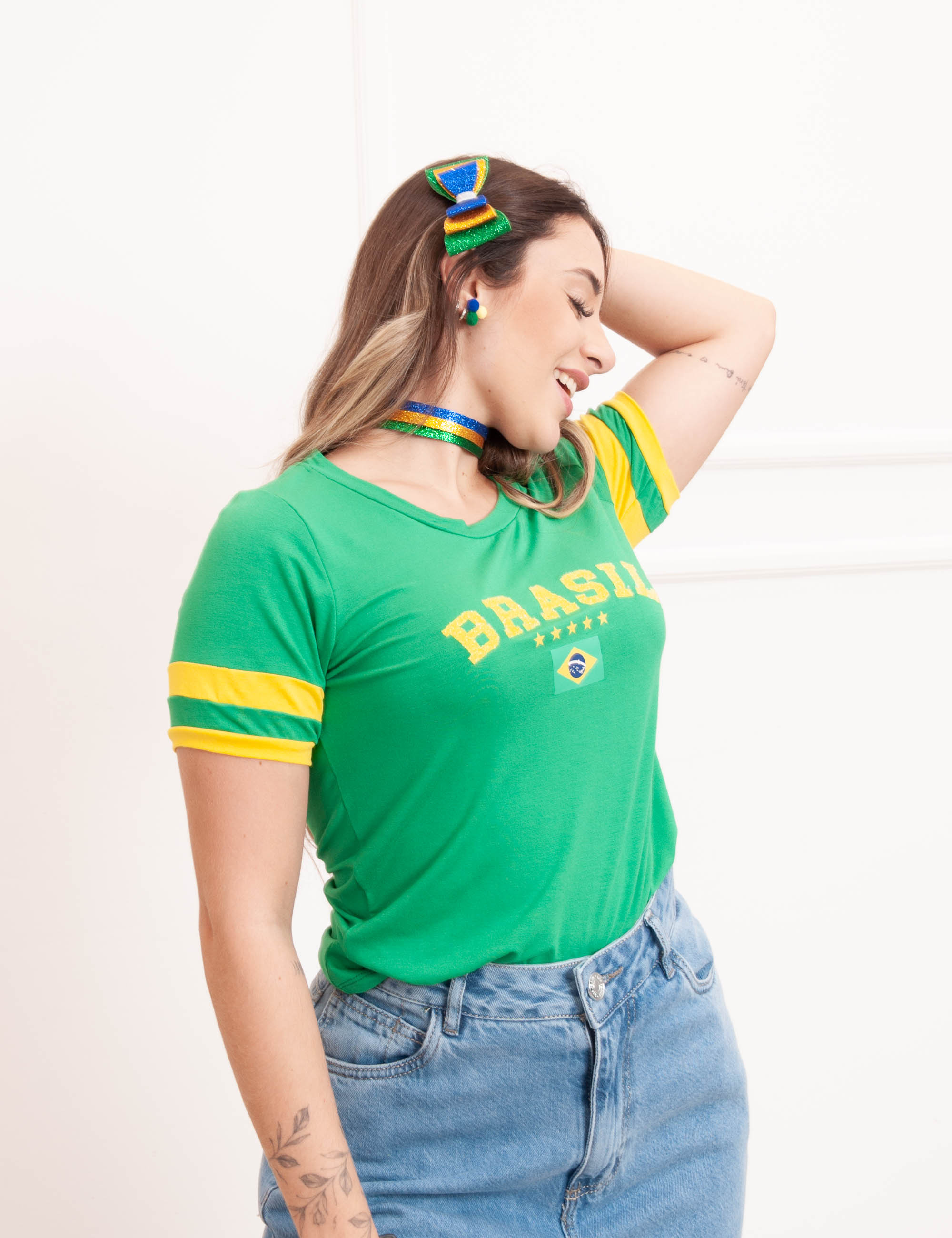 T-Shirt Brasil Verde