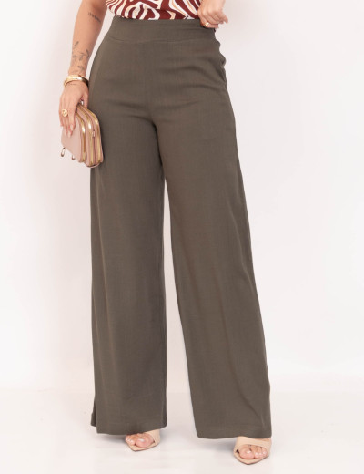 Pantalona Viscolinho Verde