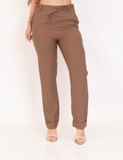 Calça Marcela Cinto Caqui