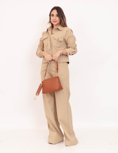 Jaqueta Joy Casual Bege