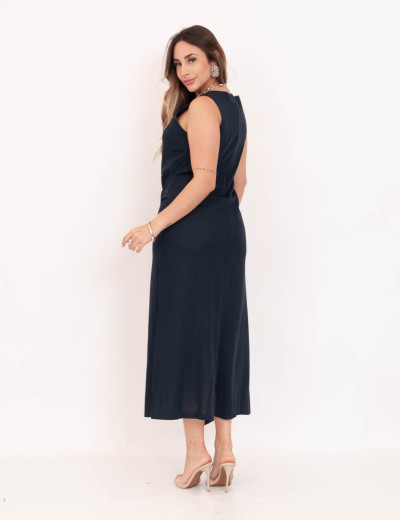 Vestido Paola Longuete Marinho