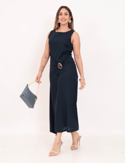 Vestido Paola Longuete Marinho