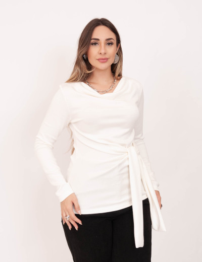 Blusa Deise Amarração Off