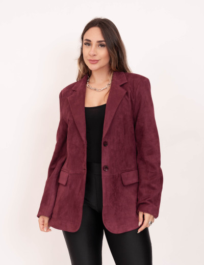 Blazer Suede Uva