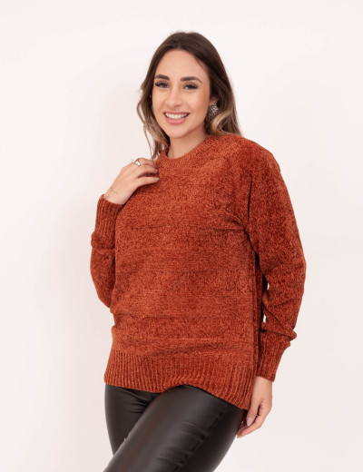 Tricot Deise Mousse Caramelo