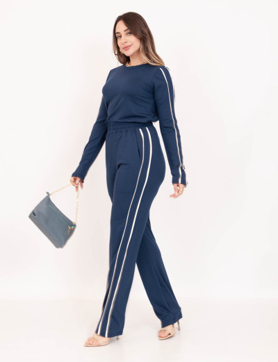 Conjunto Leticia Moletinho Marinho
