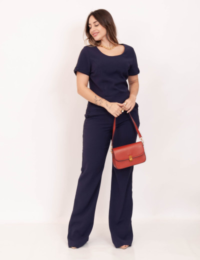 Cropped Marant Manga Marinho