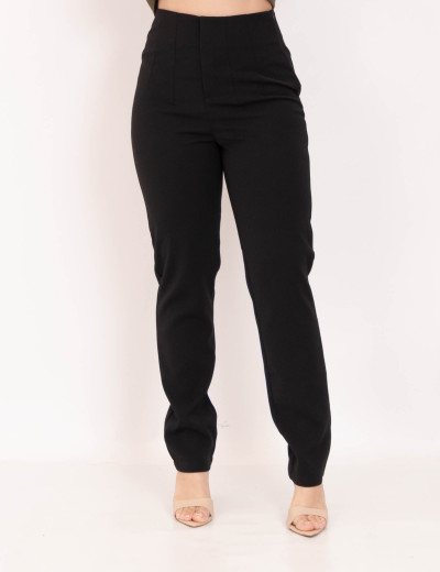 Calça Alfaiataria Pregas Preto