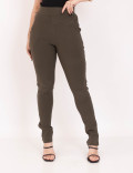  Calça Cigarrete Helanca Verde