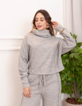 Blusa Domenica Lanzinha Cinza