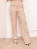 Calça Martina Pantalona Bege