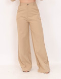 Calça Joy Reta Bege