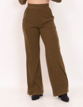 Calça Canelada Verde