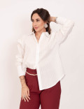 Camisa Algodão Texturizado Off