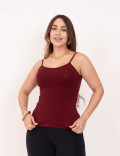 Blusa Alça Básica Vermelho