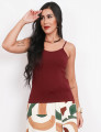 Blusa Alça Básica Vinho