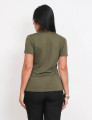 Blusa Gola Redonda Verde