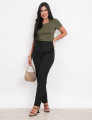 Blusa Gola Redonda Verde