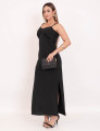 Vestido Noronha Fenda Preto