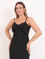 Vestido Noronha Fenda Preto