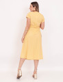 Vestido Carmen Linho Amarelo