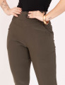  Calça Cigarrete Helanca Verde