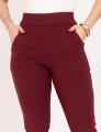 Calça Cigarrete Helanca Vinho