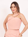 Conjunto Fernanda Alfaiataria Rosa