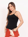Blusa Alça Básica Preto