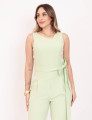 Macacão Antonella Alfaiataria Verde