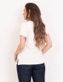 T-shirt Aplique Tênis Off