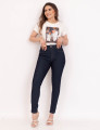 T-shirt Aplique Tênis Off