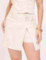 Short Saia Fivela Cru