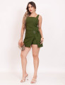 Short Saia Fivela Verde