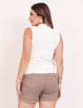 Blusa Tricot Rendada Off
