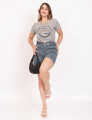 T-Shirt Silkada Vintage Cinza