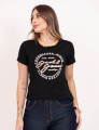 T-Shirt Silkada Vintage Preto