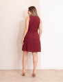 Vestido Helena Tubinho Vinho