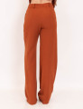 Calça Pantalona Alfaiataria Ferrugem