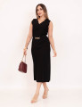 Vestido Dulce Midi Preto