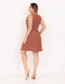 Vestido Helena Tubinho Marrom