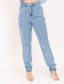 Calça Mom Jeans Claro