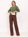 Camisa Viscose Gola Verde