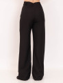 Calça Pantalona Lapela Preto