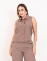 Blusa Ella Marant Castor