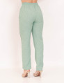 Calça Linho Bolso Verde