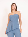 Conjunto Tassia Assimétrico Azul