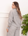 Blusa Domenica Lanzinha Cinza